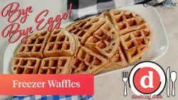 Making Frozen Waffles Healthy For An Easy On The Go Snack. | Dashing Dish