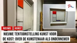 Er hangt voor het eerst een Mondriaan in het Dordrechts Museum