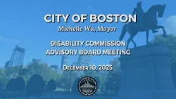 Disability Commission Advisory Board Meeting 12-10-25