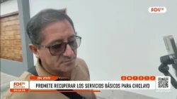 Lambayeque: Chiclayo's mayor-elect promises to restore basic services to the city