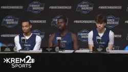 Gonzaga coach Mark Few and several players talk about Friday’s Sweet 16 game against Purdue