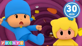🌪️ Cuidado, Pocoyo! Um TORNADO GIGANTE está chegando! | Pocoyo Português Brasil | DESENHOS ANIMADOS