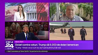Trump promite 5.000 de dolari fiecărui american dacă republicanii păstrează controlul Congresului