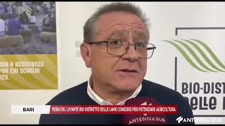 24 SETTEMBRE 2026 - FIERA DEL LEVANTE: BIO DISTRETTO DELLE LAME CONSORZI PER POTENZIARE AGRICOLTURA