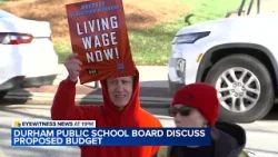 Работники школ Дарема добиваются повышения заработной платы до голосования по бюджету школьного с... Работники школ Дарема добиваются повышения заработной платы до голосования по бюджету школьного с...