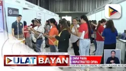 BBM-NRN, inilunsad ng DMW para tulungang makabangon ang mga repatriated Filipinos mula Middle East BBM-NRN, inilunsad ng DMW para tulungang makabangon ang mga repatriated Filipinos mula Middle East