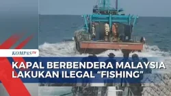 Pengejaran Kapal Berbendera Malaysia yang Lakukan Ilegal Fishing di Batam