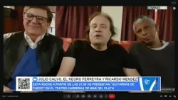 JULIO CALVO, EL NEGRO FERREYRA Y RICARDO MÉNDEZ