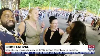 BHIM Festival: Stonebwoy makes history at OVO Arena Wembley in London