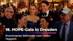 Stars at the 18th HOPE Gala in Dresden