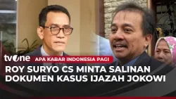 Roy Suryo cs Minta Salinan 709 Dokumen Kasus Ijazah Jokowi | AKIP tvOne