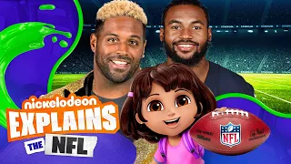 FULL EPISODE: Nick Explains the NFL with DoodleBob & Dora 🏈 | Nickelodeon