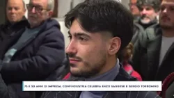 75 E 50 ANNI DI IMPRESA, CONFINDUSTRIA CELEBRA ENZO SAGGESE E SERGIO TORROMINO