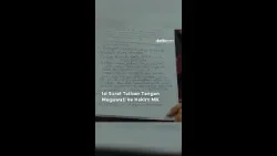 Isi Surat Tulisan Tangan Megawati ke Hakim MK