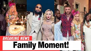 Madonna's Rare Family Photo: Rocco & Lourdes Steal the Spotlight