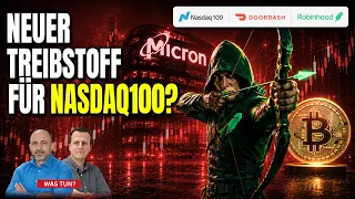 Micron Earnings Spark Price Surge! Nasdaq 100, DoorDash, Robinhood, Bitcoin Market Check