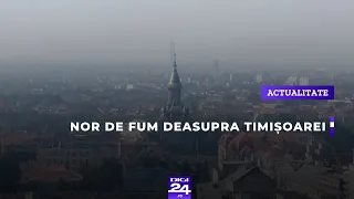 Nor de fum deasupra Timişoarei: Zeci de oameni au sunat la 112
