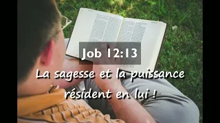 Job 12:13 - Wisdom and Power Reside in Him! - VERSE OF THE DAY - Prophet Elisha Kouakou