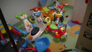 Giochi e socialità, al Giovanni XXIII di Bari dieci tavoli interattivi per i bimbi ricoverati