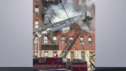 Incendio en edificio deja 12 personas heridas en Kingsbridge