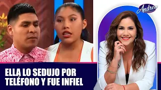 Ella lo sedujo por teléfono y fue infiel | Andrea