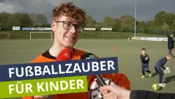 Fußballzauber für Kinder: Kevin Großkreutz und Jannik Freestyle besuchen Koblenz