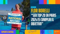 Entrevista con Flor Borelli, clasificada argentina N°93 para Paris 2024 | #DEPORTVCentral