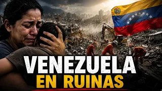 ⚠️Venezuela al límite: casi 7 millones de personas afectadas por la tragedia