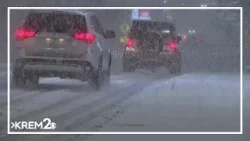 Traffic Impact Alert: All westbound I-90 lanes near Four Lakes Interchange closed due to collisions