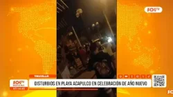 Moche: Disturbios en Playa Acapulco durante celebración de Año Nuevo Moche: Disturbios en Playa Acapulco durante celebración de Año Nuevo