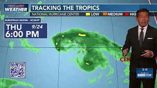 Mostly stable conditions for the weekend ahead of more tropical moisture