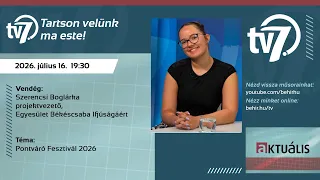 Aktuális - Pontváró Fesztivál 2026 - 2026.07.16.