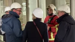 Limoges: After the fire, efforts to save the artwork.