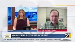 Measles cases & exposure on the rise