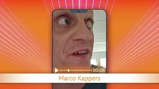 TV Oranje app video message - Marco Kappers