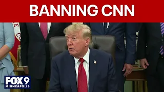 Trump plans to ban CNN, MS NOW and Politco at White House [FULL]