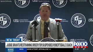 Judge grants restraining order for suspended Robertsdale coach
