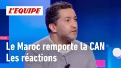 Les réactions après la victoire du Maroc sur tapis vert à la CAN