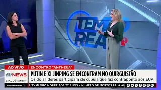 Putin and Xi Jinping meet in Kyrgyzstan | REAL-TIME