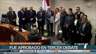 Electoral district reconfiguration bill approved in third debate