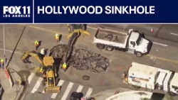 Hollywood sinkhole raising infrastructure concerns around LA