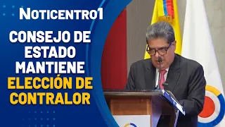 Council of State rejects suspension and comptroller election moves forward | Noticias Canal 1