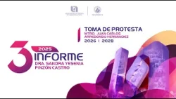 3er. Informe de la Dra. Yesenia Pinzón y Toma de Protesta del Mtro. Juan Carlos Arredondo