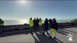 Vietri sul Mare, frana provoca lo sgombero di alcune famiglie. Chiusa la SS163 Vietri sul Mare, frana provoca lo sgombero di alcune famiglie. Chiusa la SS163