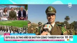 Bastián cumple su último año como Tambor Mayor de Carabineros | Tu Día | Canal 13