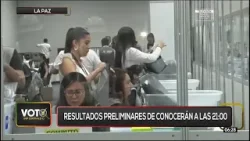 ¿A qué hora se conocerán los resultados preliminares? ¿A qué hora se conocerán los resultados preliminares?