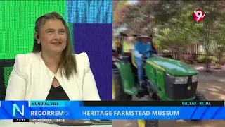 Canal 9 Litoral in Dallas: touring the Heritage Farmstead Museum