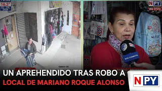One arrested after robbery at Mariano Roque Alonso business