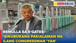 Mga bagong e-gates sa NAIA, sinubukang pakialaman ng ilang kongresista - Omb. Remulla