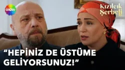 Salkım ev halkının üzerine gelmesine dayanamıyor! | Kızılcık Şerbeti 124. Bölüm